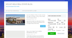 Desktop Screenshot of mounthelixhomes.com