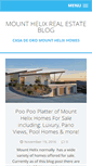 Mobile Screenshot of mounthelixhomes.com
